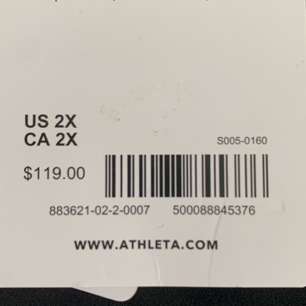 Athleta, size 2x, black 7/8 leggings! Brand new, with original tags. - Picture 8 of 8
